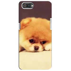 Чехол (ТПУ) Милые собачки для Realme C2 (Померанский шпиц)