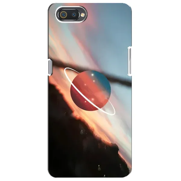 Чехол с рисунком «Сатурн» для Realme C2