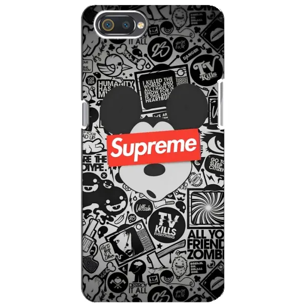 Чехол с рисунком «Supreme Маус» для Realme C2 Чехол с рисунком «Supreme Маус» для Realme C2