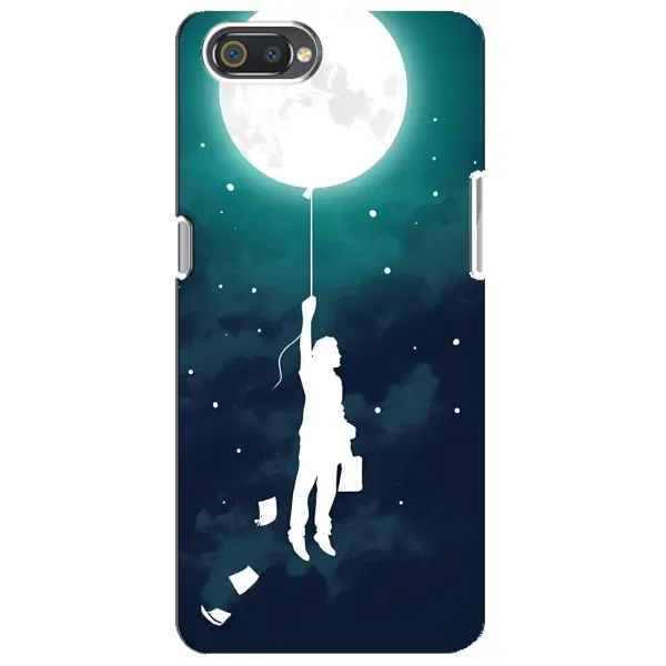 Чехол с рисунком «To The moon» для Realme C2