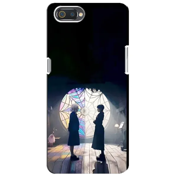 Чехол с рисунком «Уэнсдей и Энди» для Realme C2 Чехол с рисунком «Уэнсдей и Энди» для Realme C2