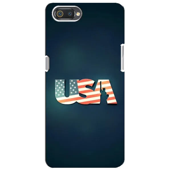 Чехол с рисунком «USA» для Realme C2 Чехол с рисунком «USA» для Realme C2