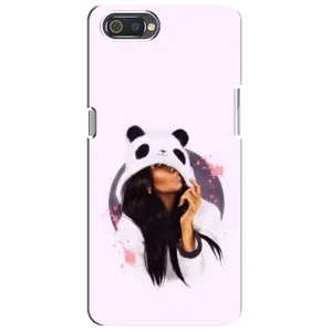 Чехол Стильные девушки на Realme C2 (В пижаме)