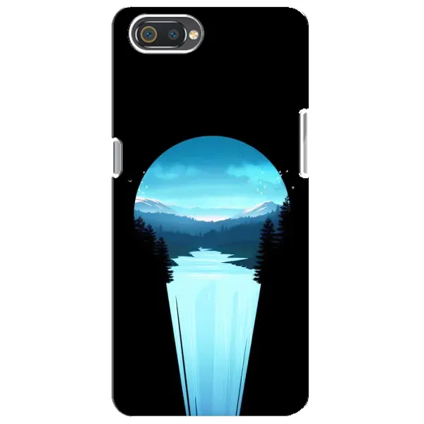Чехол с рисунком «Синий Водопад» для Realme C2 Чехол с рисунком «Синий Водопад» для Realme C2