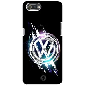 Чехол "Фольксваген" для Realme C2 (Volkswagen на черном)