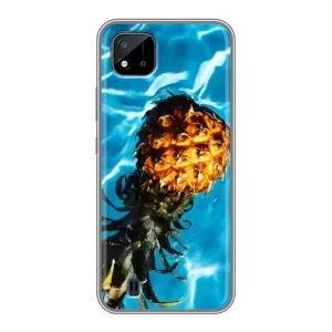 Чехол с изображением вкусной еды для Realme C11 (2021) / C20 (Ананас)