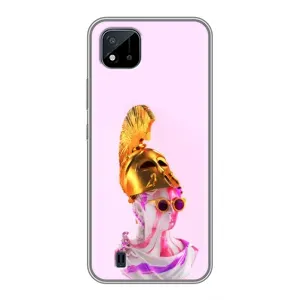 Чохол з Прикольним Принтом на Realme C11 (2021) / C20 (АРТ Статуя)