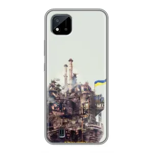 Чехлы на военную тематику для Realme C11 (2021) / C20 (Азовсталь)