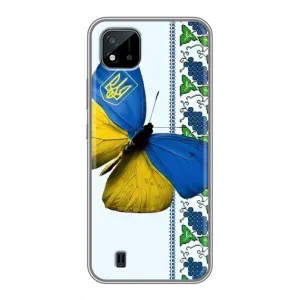 Чехол с Украинской символикой на  (Бабочка)