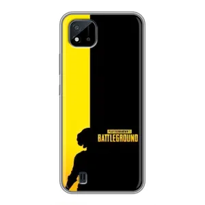 Чохол (TPU) з картинкою "Лого Пабг" на (Battlegrounds)