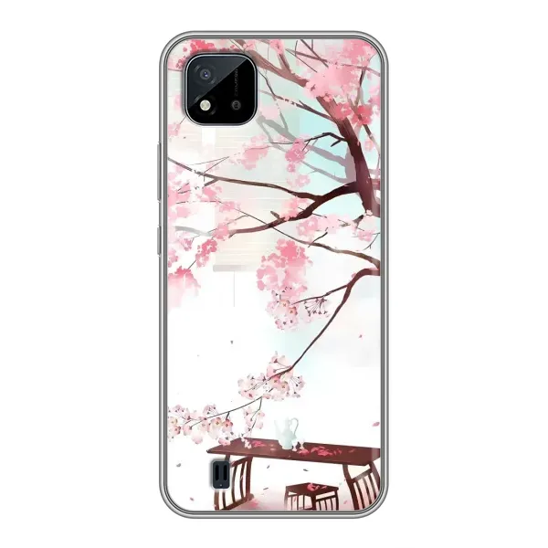 Чехол с рисунком «Чайная церемония» для Realme C11 (2021) / C20 Чехол с рисунком «Чайная церемония» для Realme C11 (2021) / C20