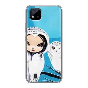 Чохли з принтом СОВИ для Realme C11 (2021) / C20 (Дівчинка Сова)