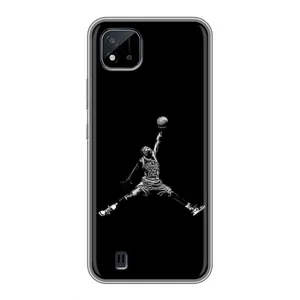 Силиконовый Чехол Nike Air Jordan на (Джордан)