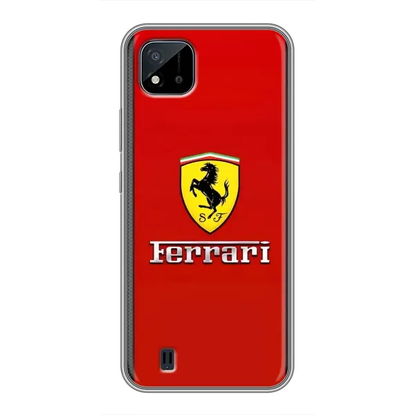 Чехол с рисунком «Ferrari Logo» для Realme C11 (2021) / C20 Чехол с рисунком «Ferrari Logo» для Realme C11 (2021) / C20