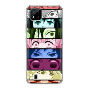 Силиконовые чехлы с глазами Anime для (Глаза Хашира)