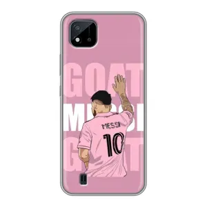 Чохли Лео Мессі в Маямі на Realme C11 (2021) / C20 (GOAT MESSI)