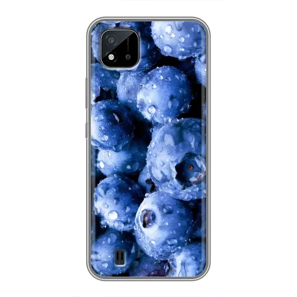 Чехол с рисунком «Голубика» для Realme C11 (2021) / C20 Чехол с рисунком «Голубика» для Realme C11 (2021) / C20