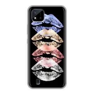 Чохол Стильні дівчата на Realme C11 (2021) / C20 (Губи)