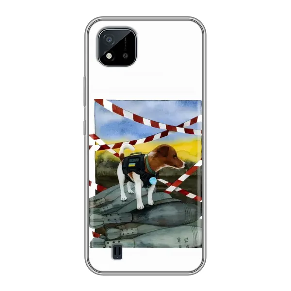 Чехол с рисунком «Храбрый Патрон» для Realme C11 (2021) / C20 Чехол с рисунком «Храбрый Патрон» для Realme C11 (2021) / C20