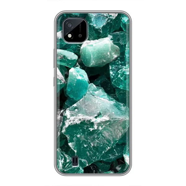 Чехол с рисунком «Изумруд» для Realme C11 (2021) / C20 Чехол с рисунком «Изумруд» для Realme C11 (2021) / C20