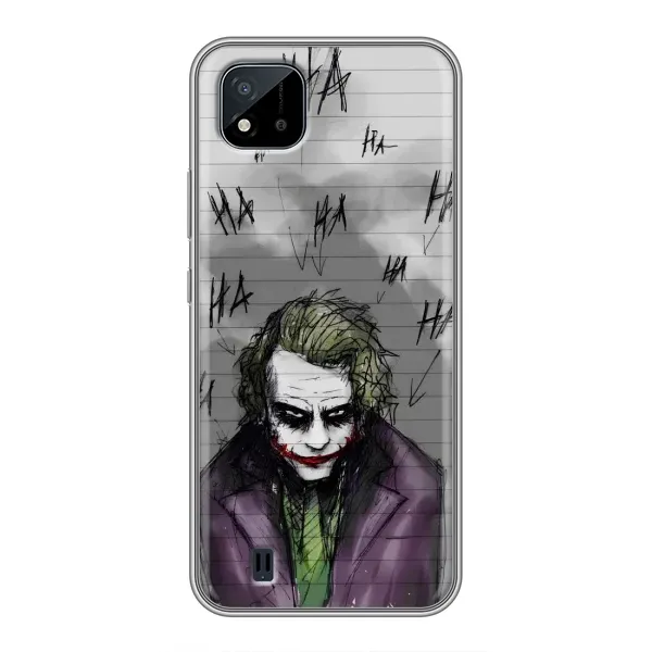 Чехол с рисунком «Joker клоун» для Realme C11 (2021) / C20 Чехол с рисунком «Joker клоун» для Realme C11 (2021) / C20