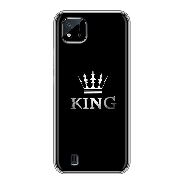 Чехол с рисунком «KING» для Realme C11 (2021) / C20 Чехол с рисунком «KING» для Realme C11 (2021) / C20