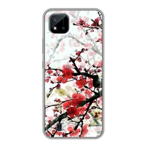 Чехол с принтом САКУРЫ на Realme C11 (2021) / C20 (Красивая Сакура)