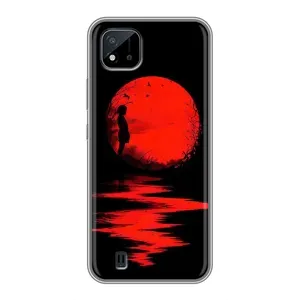 Літній Чохол на Realme C11 (2021) / C20 (Червоний Захід сонця)
