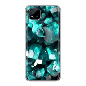 Чохол (Дорого-богато) на Realme C11 (2021) / C20 (Кристали)