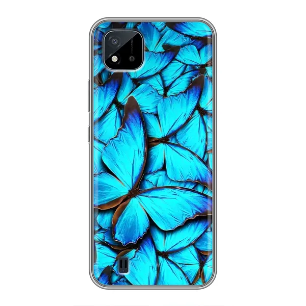 Чехол с рисунком «Крылья бабочек» для Realme C11 (2021) / C20 Чехол с рисунком «Крылья бабочек» для Realme C11 (2021) / C20