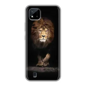 Чехол с картинкой на Realme C11 (2021) / C20 (Красивый Лев)