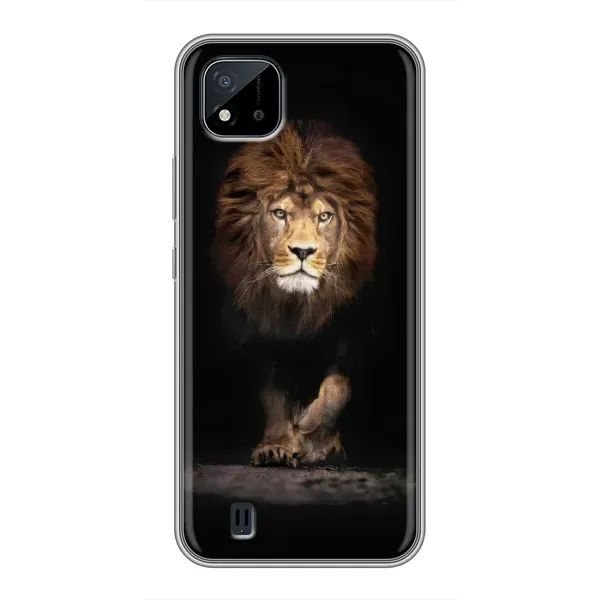Чехол с рисунком «Красивый Лев» для Realme C11 (2021) / C20 Чехол с рисунком «Красивый Лев» для Realme C11 (2021) / C20