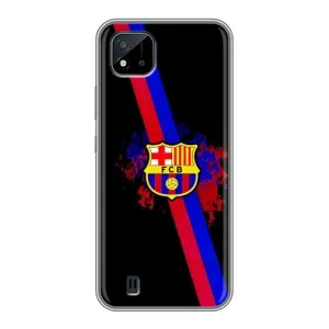 Чехол для Realme C11 (2021) / C20 (Барселона) (Лого Барсы)