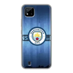 Силиконовые Чехлы принт Футбол на Realme C11 (2021) / C20 (ManCity)