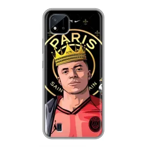 Чохол (TPU) з Футболістом на Realme C11 (2021) / C20 (Mbappe King)