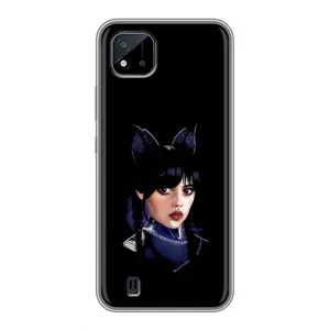 Чехлы с принтом Уэнсдей на Realme C11 (2021) / C20 (Милая Уэнсдей)