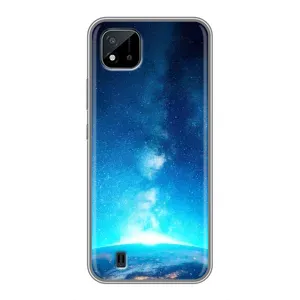Чехлы КОСМОС для Realme C11 (2021) / C20 (Млечный путь)