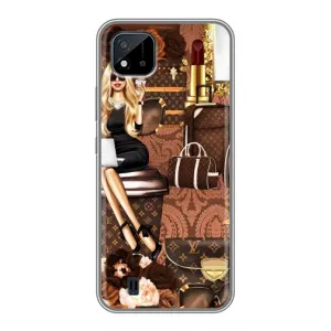 Чехол Стиль Louis Vuitton на Realme C11 (2021) / C20 (Мода Луи Виттон)