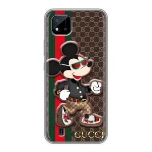 Чехлы Бренд GUCCI для Realme C11 (2021) / C20 (Маус Гуччи)