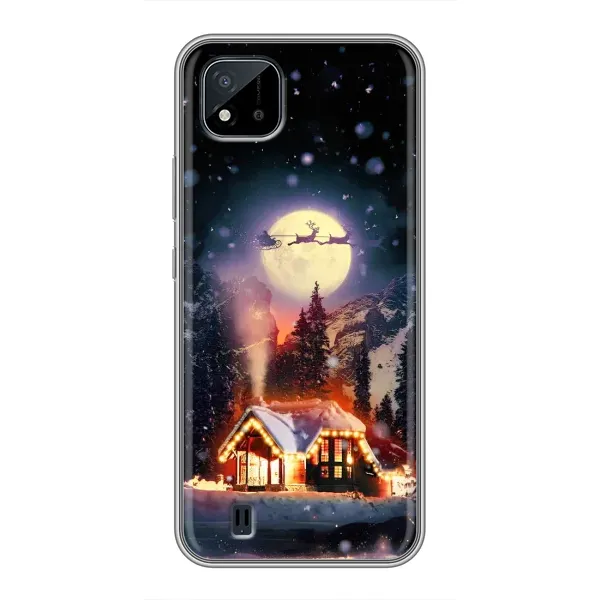 Чехол с рисунком «Настроение зимнее» для Realme C11 (2021) / C20 Чехол с рисунком «Настроение зимнее» для Realme C11 (2021) / C20