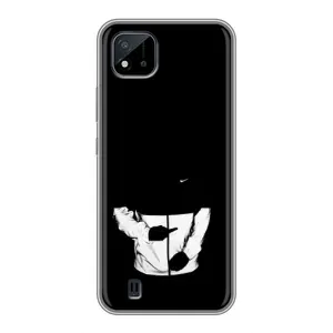 Силиконовый Чехол на Realme C11 (2021) / C20 с картинкой Nike (Nike стиль)