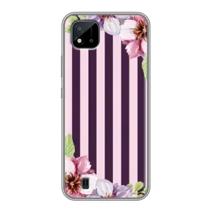 Чехлы с тематикой "ЦВЕТЫ" на Realme C11 (2021) / C20 (Обои)