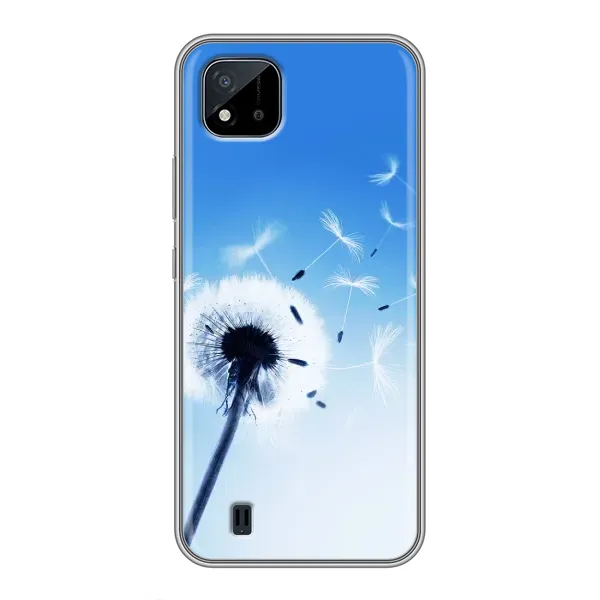 Чохол з малюнком «Кульбабка на блакитному» для Realme C11 (2021) / C20 Чохол з малюнком «Кульбабка на блакитному» для Realme C11 (2021) / C20