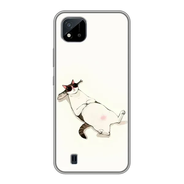 Чехол с рисунком «Отдых» для Realme C11 (2021) / C20