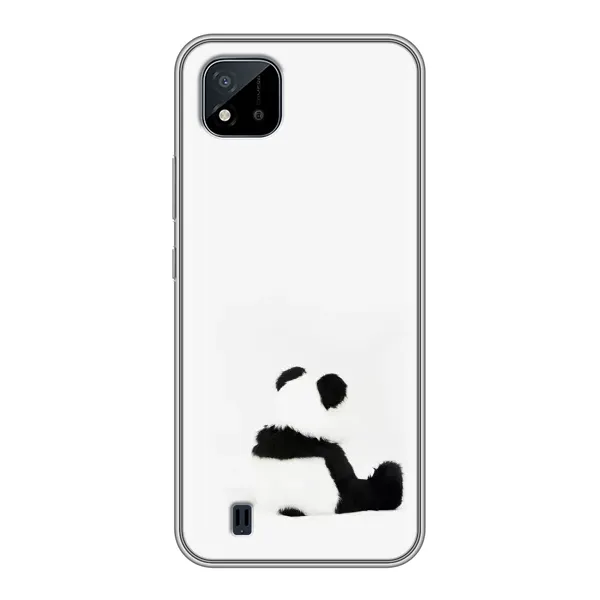 Чехол с рисунком «Панда обиделся» для Realme C11 (2021) / C20 Чехол с рисунком «Панда обиделся» для Realme C11 (2021) / C20