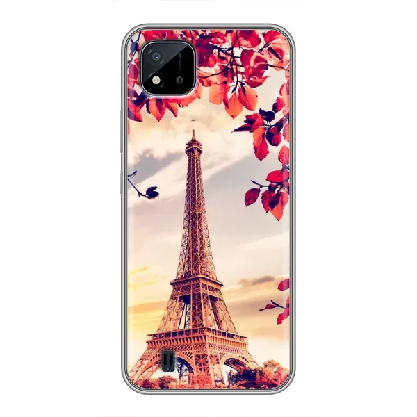 Чехол с рисунком «Paris photo» для Realme C11 (2021) / C20 Чехол с рисунком «Paris photo» для Realme C11 (2021) / C20