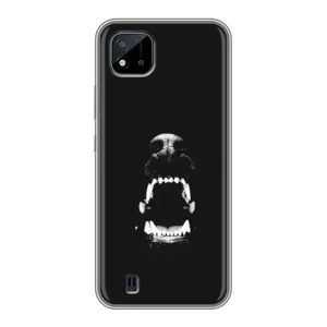 Чехол ДОБЕРМАН для Realme C11 (2021) / C20 (Пасть добермана)
