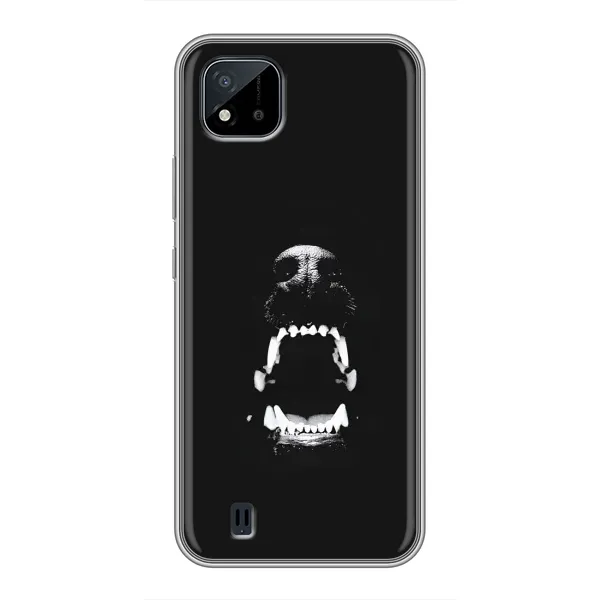 Чехол с рисунком «Пасть добермана» для Realme C11 (2021) / C20 Чехол с рисунком «Пасть добермана» для Realme C11 (2021) / C20