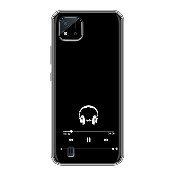Чехол с рисунком «Плеер» для Realme C11 (2021) / C20 Чехол с рисунком «Плеер» для Realme C11 (2021) / C20