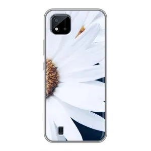 Чехол с ромашками на Realme C11 (2021) / C20 (Пол ромашки)